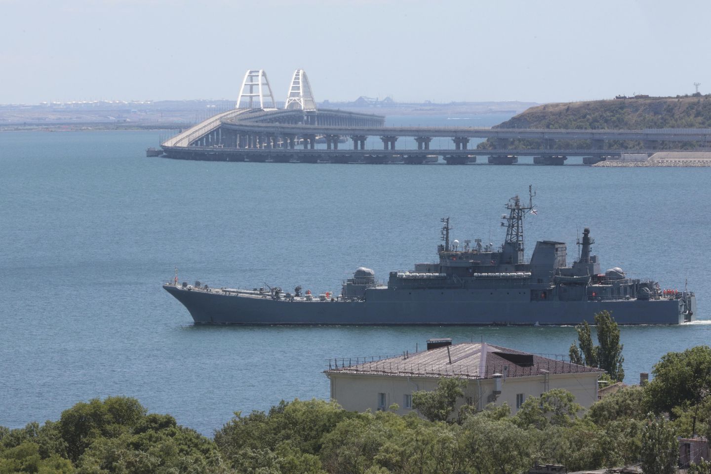 Ukrainian strike on Russian ferry strikes blow against supplying occupation troops